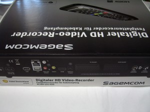 Verpackung des Sagemcom RCI88-KDG 320