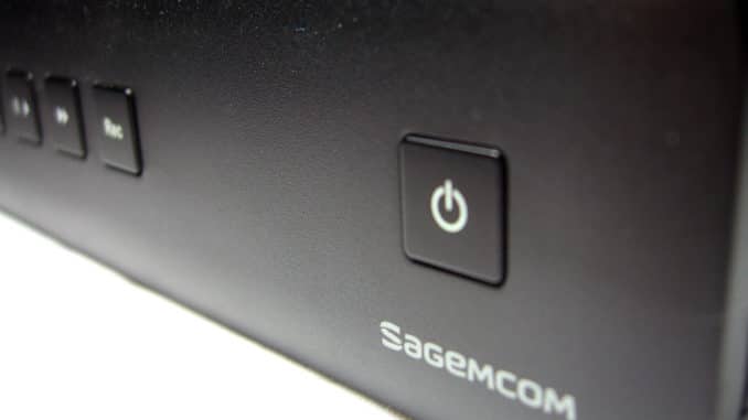Detailbetrachtung des Sagemcom RCI88-320 KDG