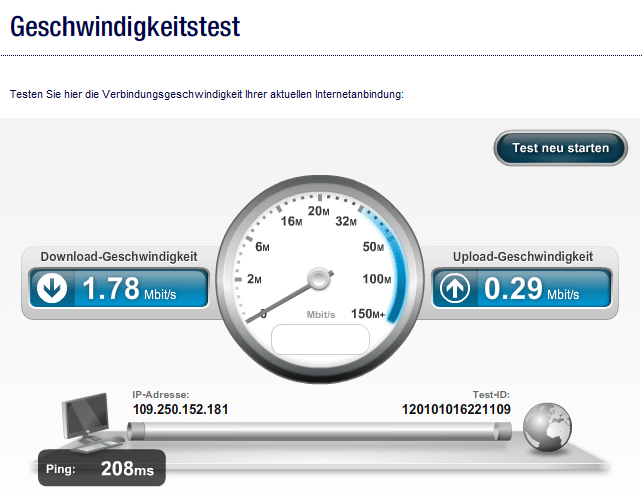 speedtest internet unitymedia