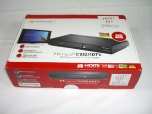 Verpackung: TT-micro C832HDTV