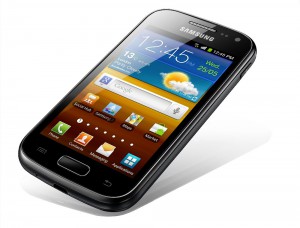 Ergänzt seit September 2012 den Mobilfunk-Tarif "Komplett-Flat": Das Samsung Galaxy Ace 2.