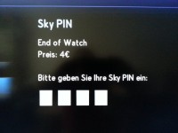 Screenshot Sky Select: PIN bereithalten!