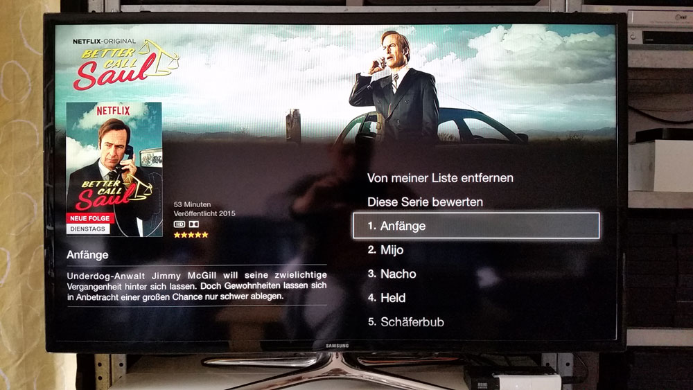 Serie "Better Call Saul" bei Netflix | Foto: Redaktion