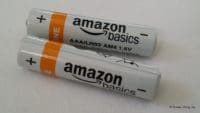 AAA Batterien von Amazon
