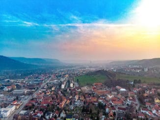 Blick auf Jena