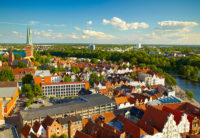 Panorama von Lübeck